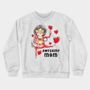 Crazy Momma's Wonderland Collection Crewneck Sweatshirt